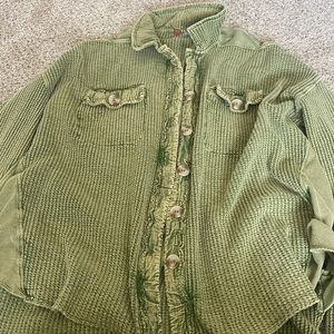 Free People Scout Jacket Verde